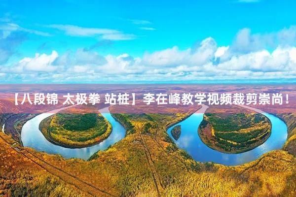 【八段锦 太极拳 站桩】李在峰教学视频裁剪崇尚！